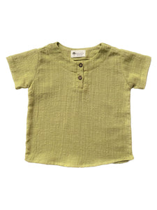 Camisa Bata Trend Pistache