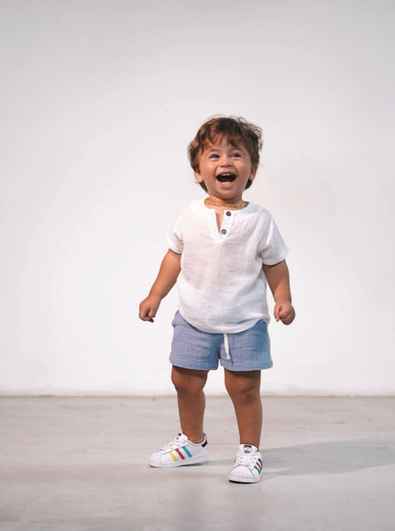 Short Infantil Trend Azul