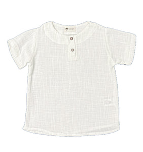 Camisa Bata Trend Off White