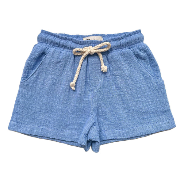 Bella Kids - Short Infantil Trend Azul moda online infantil. 